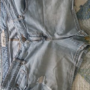 Torrid Denim Shorts Size 18